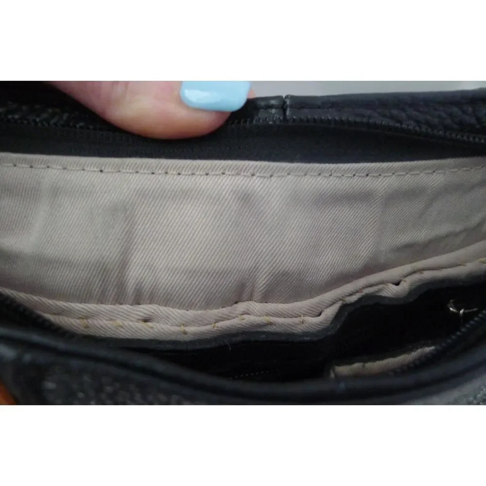 Valentina Crossbody Bag - Black/ Cognac